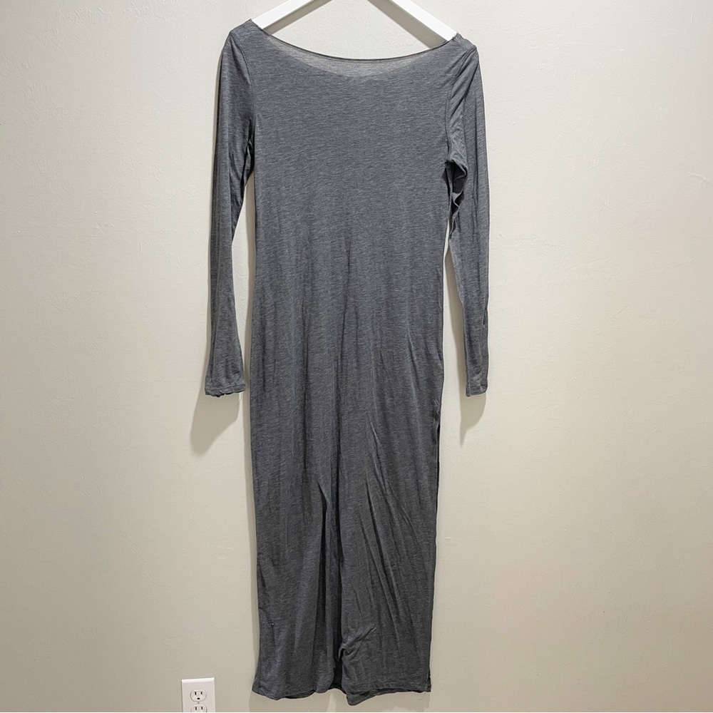 URBAN OUTFITTERS OUT FROM UNDER Women’s Gray Jersey SABINA Midi Dress Size S